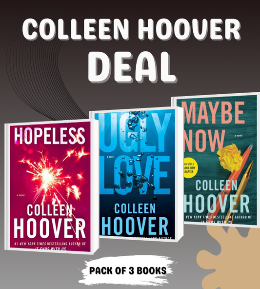 Colleen Hoover Ultimate Romance Bundle: Maybe Now, Ugly Love & Hopeless