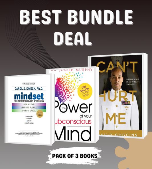 Unstoppable Mind Bundle: Mindset, The Power of Your Subconscious Mind & Can’t Hurt Me