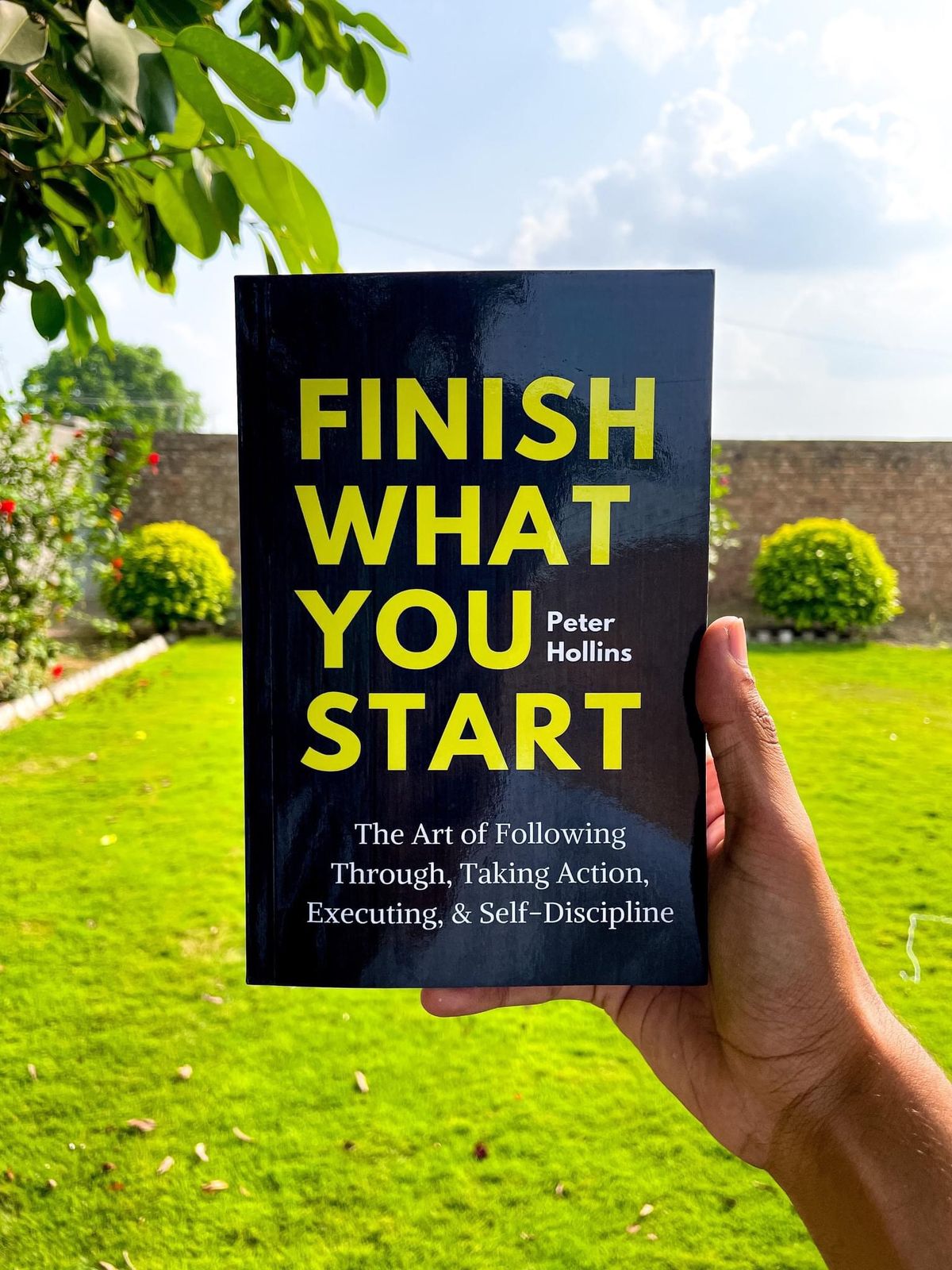 Finish What You Start by Peter Hollins